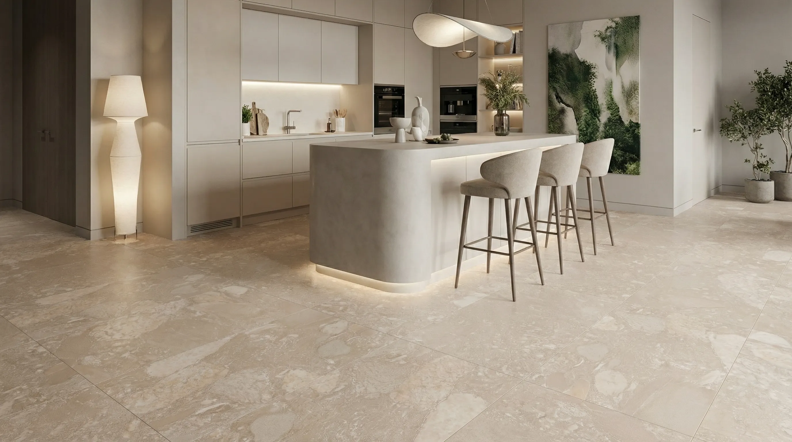 Кристон Сэнд 60x120 / CRYSTONE SAND — интерьер 1