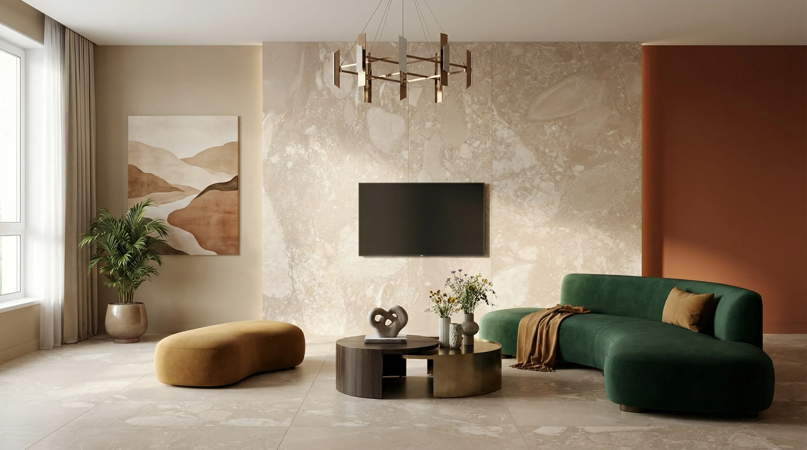 Кристон Сэнд 60x120 / CRYSTONE SAND — интерьер 5