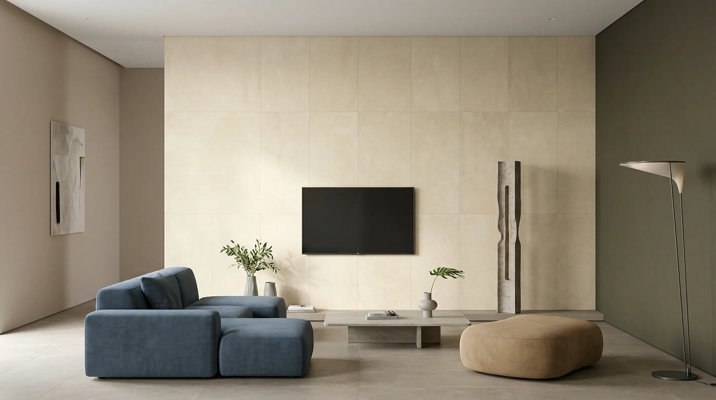 Небула Лайт Еллоу 60x120 / NEBULA LIGHT YELLOW — интерьер 3