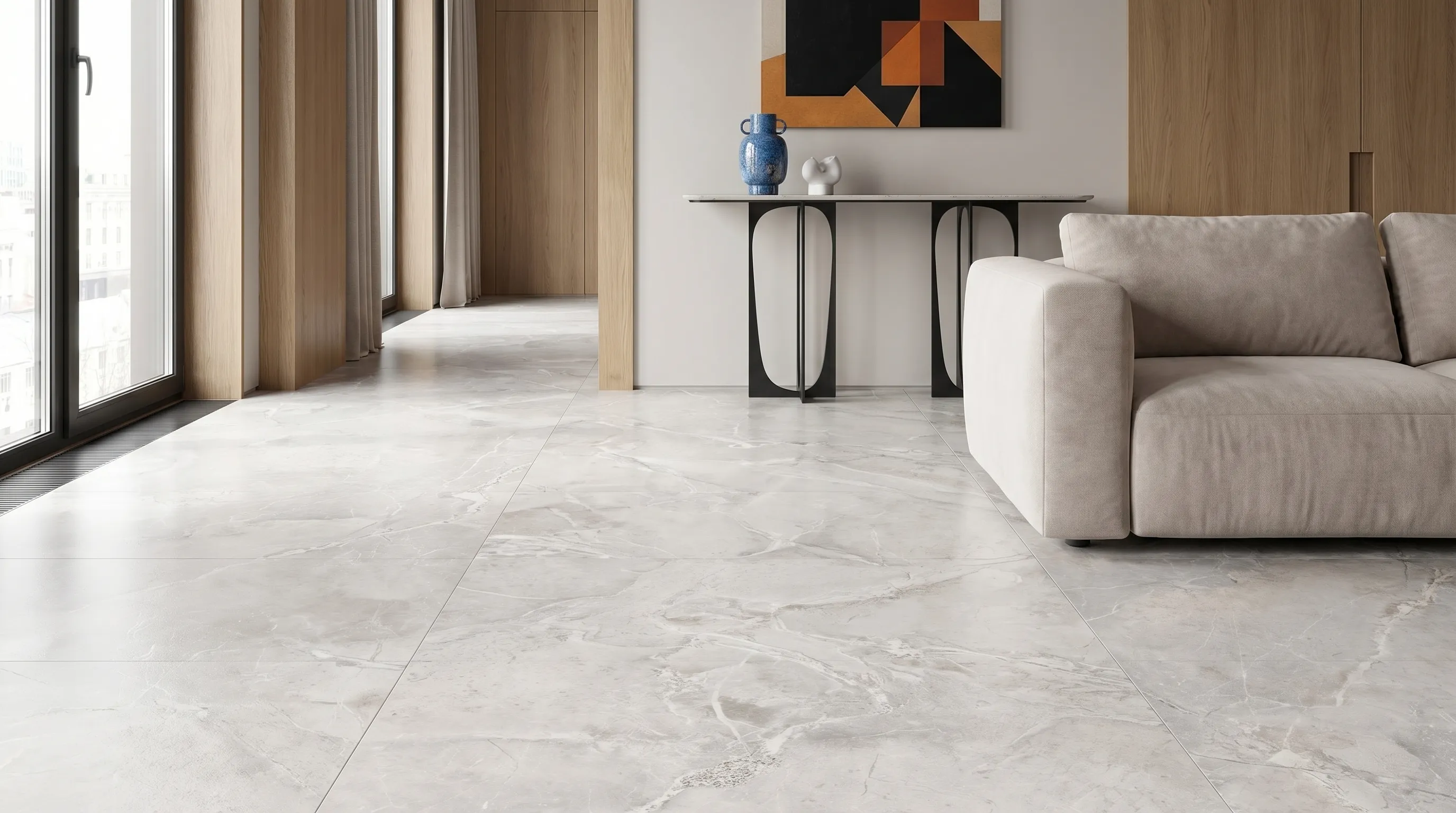Рустон Бианко 60x120 / RUSTON BIANCO — интерьер 8