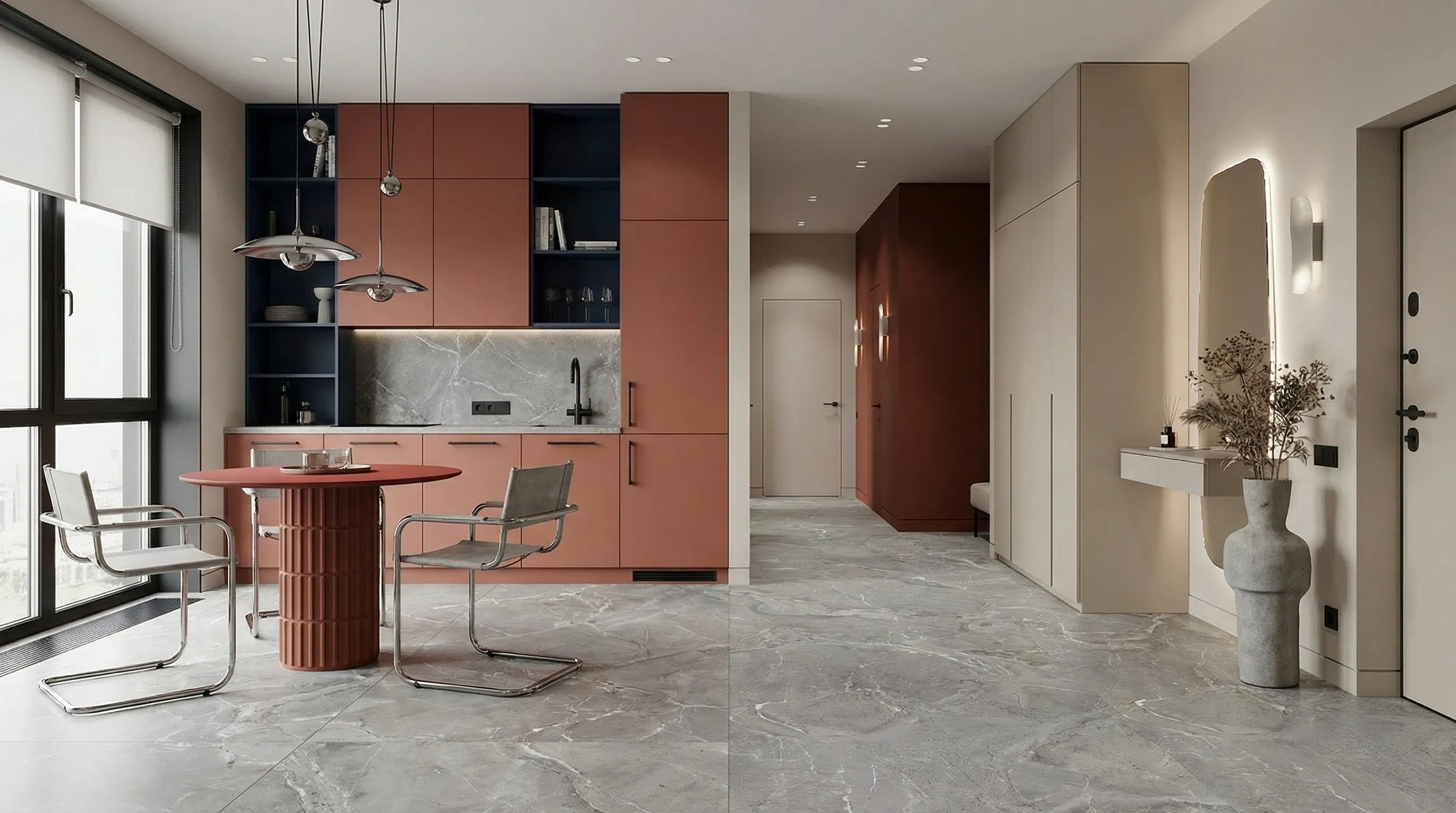 Рустон Гриджио 60x120 / RUSTON GRIGIO — интерьер 7