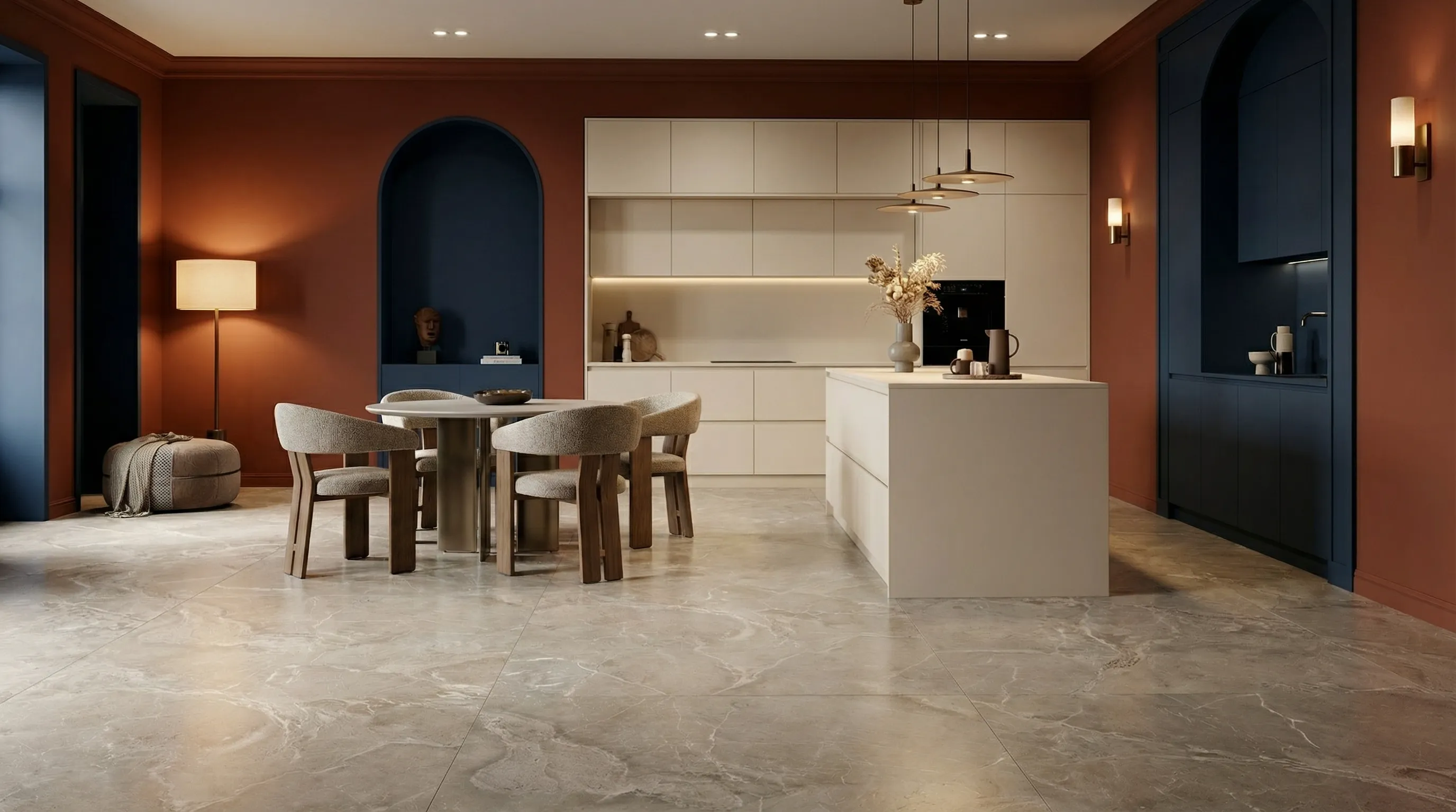 Рустон Айвори 60x120 / RUSTON IVORY — интерьер 5