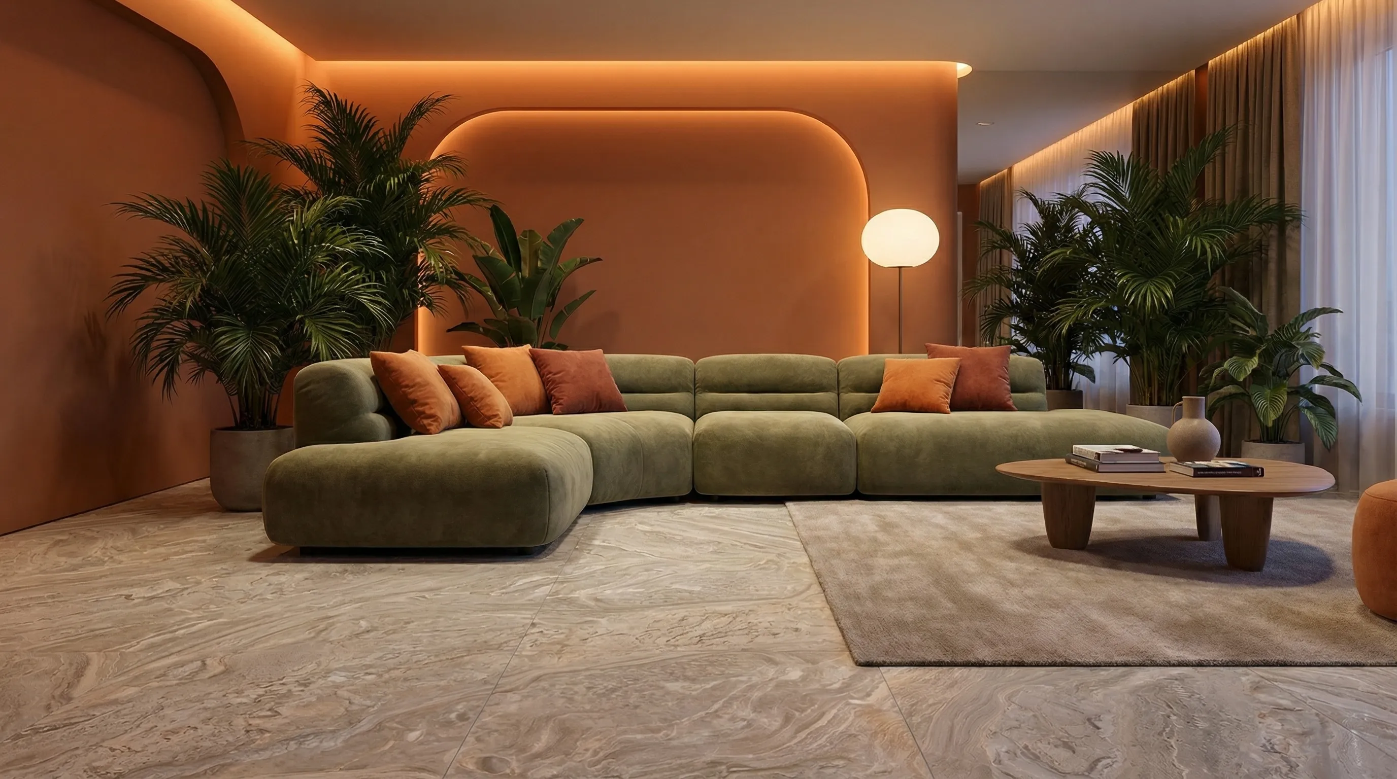Стоун Мидтаун Нейчерал 60x120 / STONE MIDTOWN NATURAL — интерьер 4
