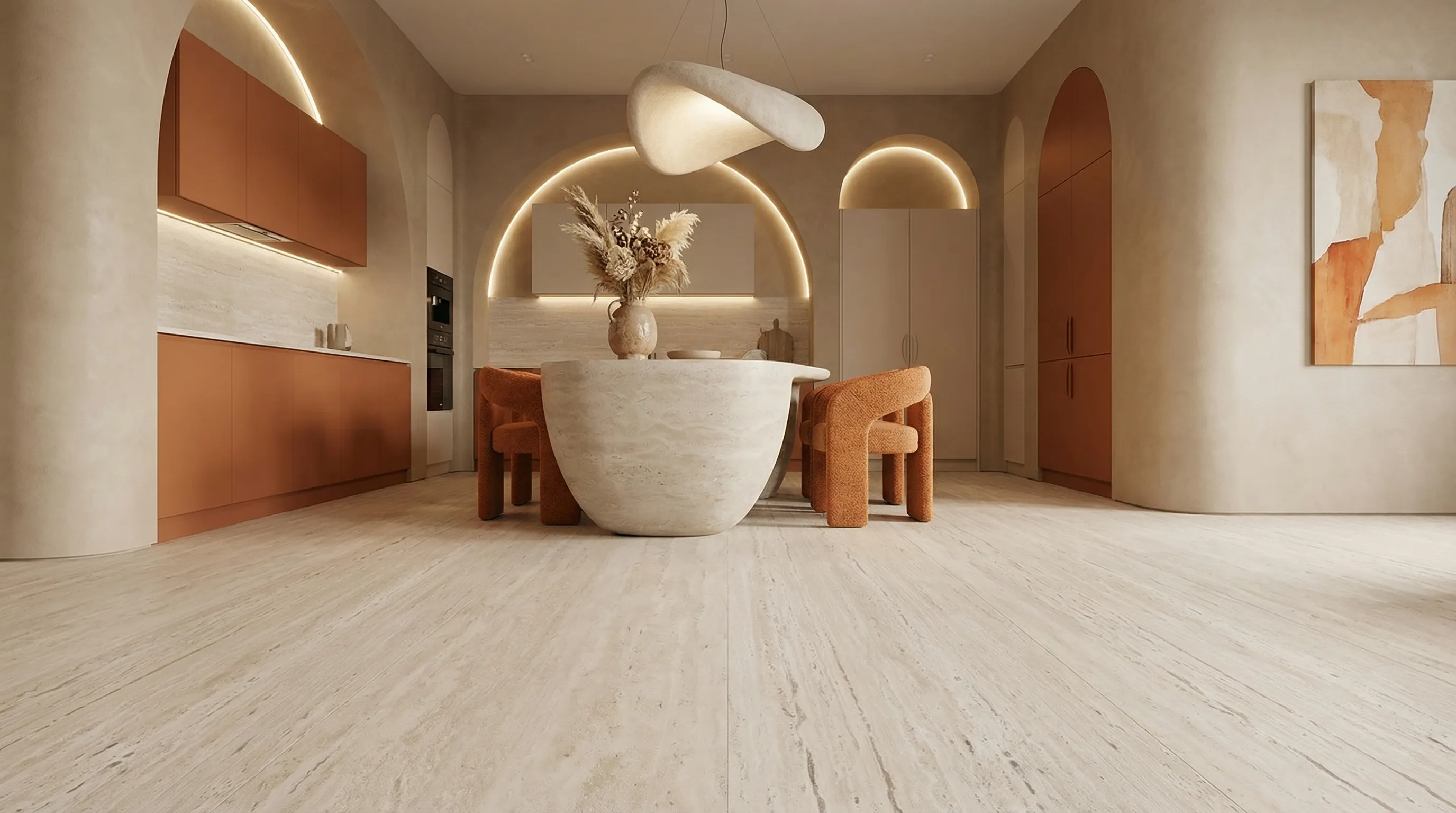 Телар Сильвер 60x120 / TELAR SILVER — интерьер 1