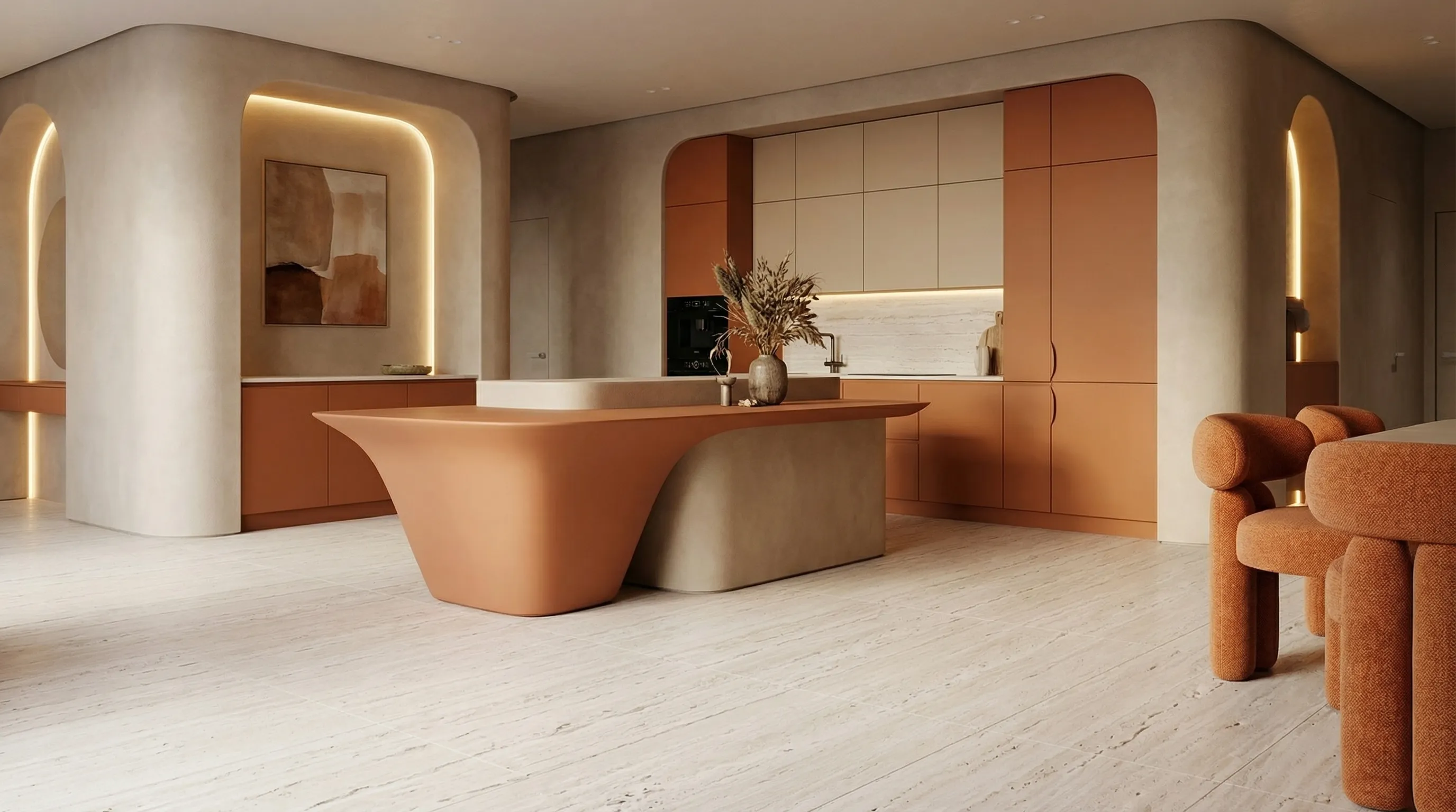 Телар Сильвер 60x120 / TELAR SILVER — интерьер 2